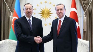 Erdoğan, Aliyev ile görüştü