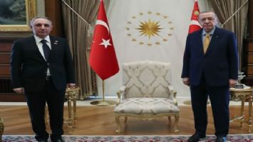 Erdoğan, Azerbaycan Başsavcısı&#039;nı kabul etti