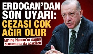 Erdoğan'dan gıdada KDV indirimiyle ilgili son uyarı