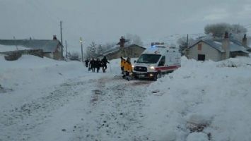 Erzincan&#039;da hasta kadın için seferberlik