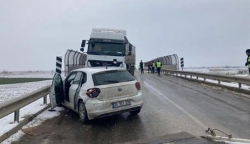 Eskişehir'deki trafik kazası: Hastaneye kaldırıldılar!