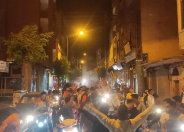 Fenerbahçeli Taraftarlar Kilis'te Kutlama Konvoyu Düzenledi