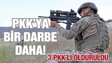 Fırat Kalkanı bölgesinde 3 PKK/YPG elemanı öldürüldü