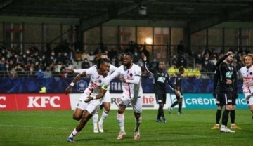 Fransa Kupası'nda Vannes'i eleyen PSG turladı!