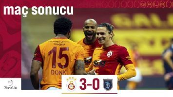 Galatasaray 3 puanı 3 golle aldı