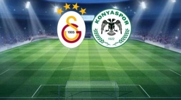 Galatasaray zorlu Konyaspor deplasmanında! Maç başladı