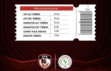 Gaziantep FK’da Rize biletleri satışta