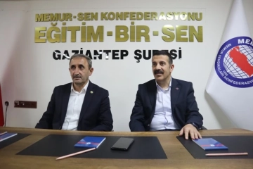 Gaziantep Milletvekili Adayı Demir, Memur Sen’i ziyaret etti