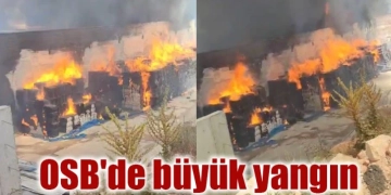 Gaziantep OSB'de büyük yangın