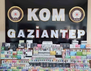 Gaziantep’te bin 490 adet gümrük kaçağı sigara ele geçirildi