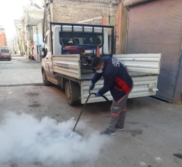 Gaziantep'te haşere ile mücadele