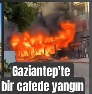 Gaziantep’te Yangın Paniği
