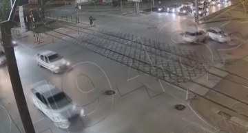 Gaziantep’teki trafik kazaları kamerada