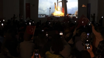 Gaziantep Türkiye'nin ilk uzay yolculuğuna şahitlik etti!