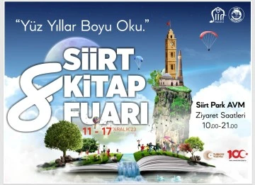 Geleneksel Siirt Kitap Fuarı 8. Kez Açılıyor