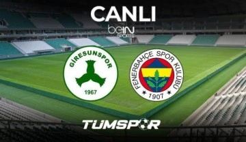 Giresunspor Fenerbahçe Maçı Canlı İzle! Giresun FB beIN Sports HD 1 Süper Lig 25. Hafta