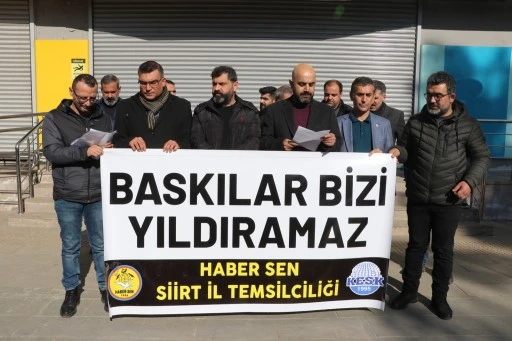 Haber Sen Siirt İl Temsilciliğinden basın açıklaması…