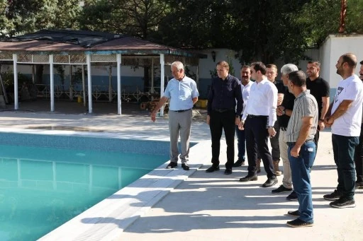 Havuz Hizmete Hazırlanıyor