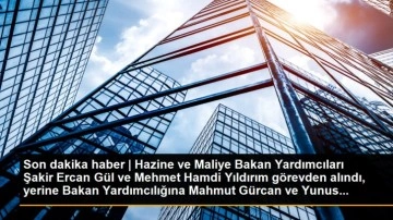 Hazine ve Maliye Bakan Yardımcıları ataması Resmi Gazete'de