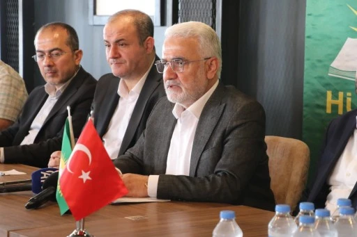 H&Uuml;DA PAR Genel Başkanı Yapıcıoğlu Siirt'te