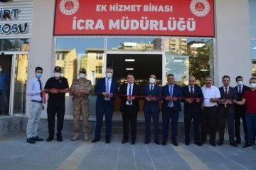 İCRA MÜDÜRLÜĞÜ TÖRENLE AÇILDI