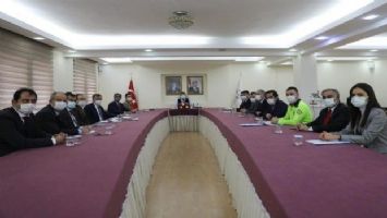 Iğdır&#039;da kar ve buz ile mücadele toplantısı yapıldı