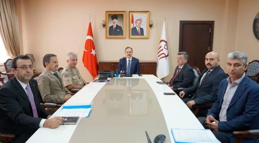 İl Hıfzıssıhha Meclisi Vali Kemal Kızılkaya Başkanlığında Toplandı