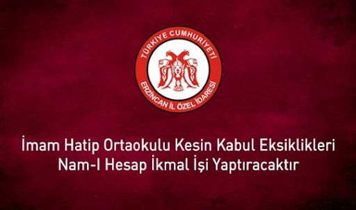 İmam Hatip Okulu kesin kabul eksiklikleri…