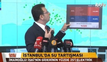 İmamoğlu'nun "üç k&acirc;ğıdı" bir karton etmedi... Rekor su zammını savundu