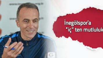 İnegölspor&#039;a &quot;iç&quot; ten mutluluk