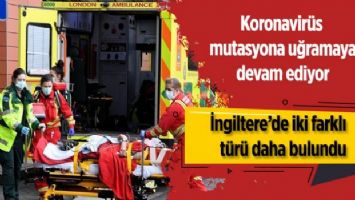 İngiltere&#039;de iki farklı koronavirüs mutasyonu daha bulundu