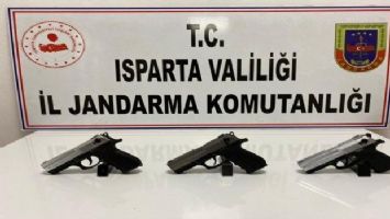 Isparta&#039;da silah ticareti operasyonu: 1 gözaltı