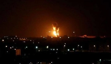 İsrail uçakları Gazze Şeridi'ne hava saldırısı düzenledi