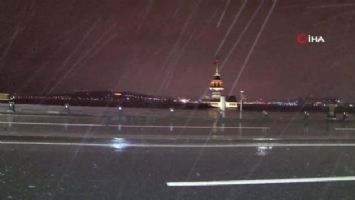 İstanbul&#039;da beklenen yağış gece boyunca devam etti