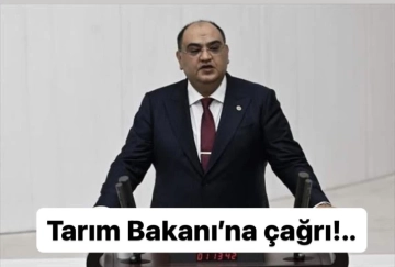 İYİ Partili Gürban’dan Tarım Bakanı’na çağrı.