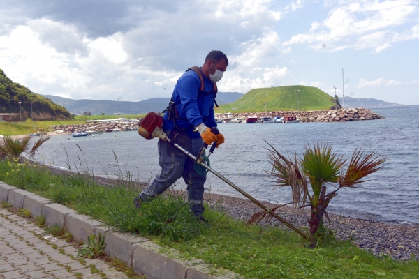 İzmir Aliağa'da bahar temizliği