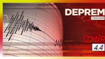 İzmir Urla açıklarında 4,4 büyüklüğünde deprem meydana geldi