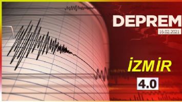 İzmir&#039;de deprem!