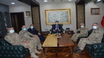 Jandarma Genel Komutanı Org. Çetin, Siirt Valiliği&#039;ni ziyaret etti