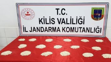 Jandarmadan Kilis&#039;te uyuşturucu operasyonu!