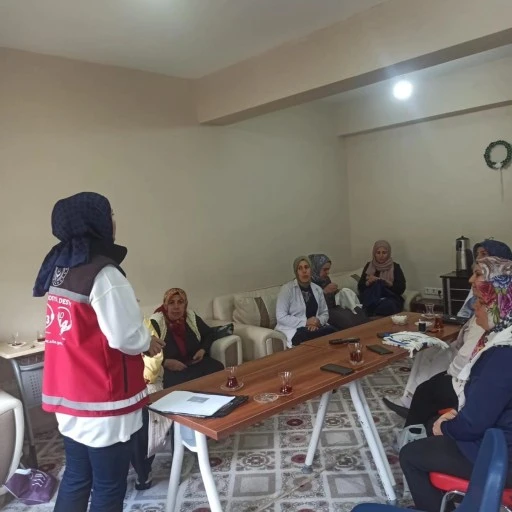 Siirt'te Kadına Y&ouml;nelik Şiddete Karşı KADES Tanıtımı