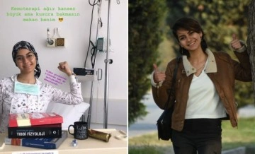 Kanseri yenen tıp öğrencisi Elif, uzmanlığını kemoterapi üzerine yapacak
