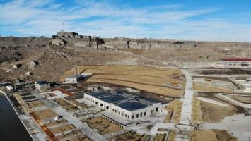 Kars Vadisi Projesi havadan görüntülendi