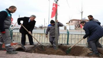 Kayseri Melikgazi&#039;de yeşil seferberlik