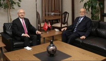 Kılıçdaroğlu, Karamollaoğlu'nu ziyaret etti