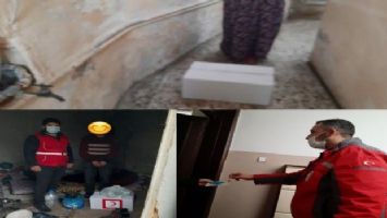 Kilis Kızılay&#039;dan ihtiyaç sahiplerine gıda yardımı