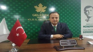 Kilis&#039;te &#039;Gelecek&#039;, hırsızlara karşı uyardı