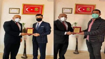 Kilis&#039;te bir tır maske bağışladı