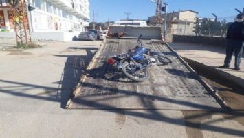 Kilis&#039;te çalıntı motosikleti devriye gezen polis ekibi buldu