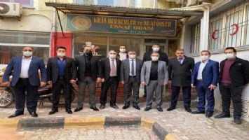 Kilis&#039;te MHP Teşkilatı&#039;ndan esnaf başkanlarına ziyaret